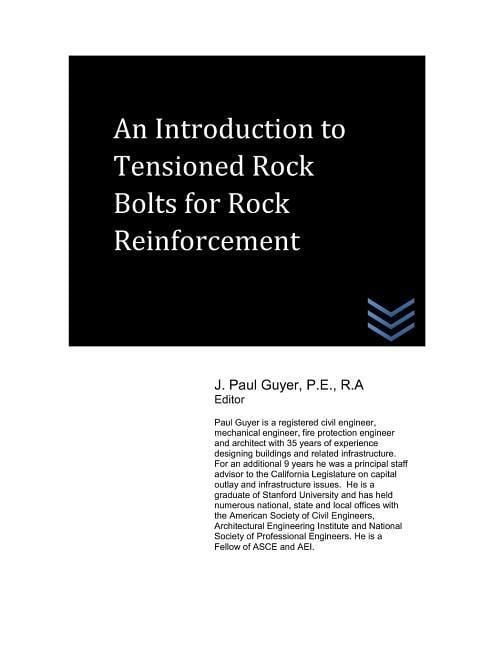 Produktbild: An Introduction to Tensioned Rock Bolts for Rock Reinforcement