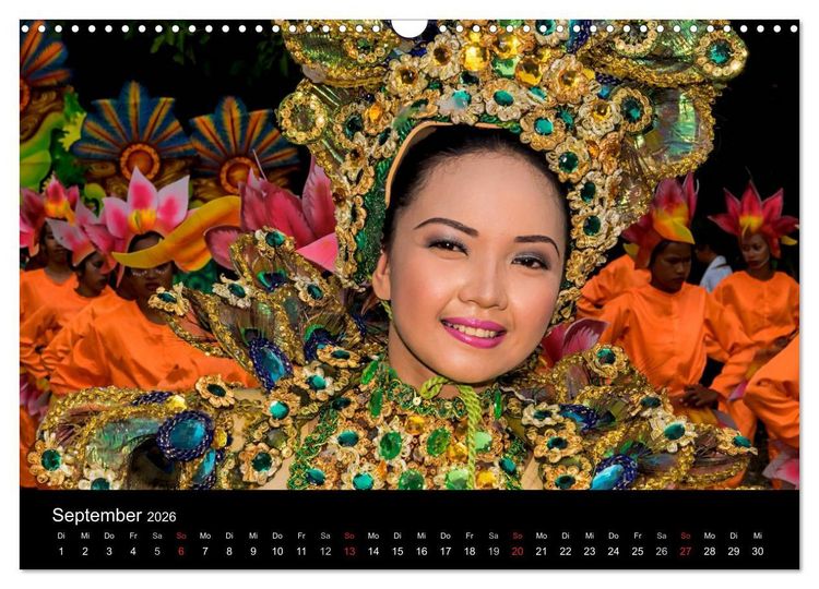 Produktbild: Philippinen - Natur und Fiesta (Wandkalender 2026 DIN A3 quer), CALVENDO Monatskalender