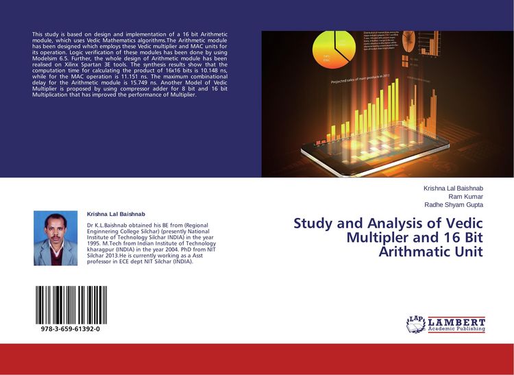Produktbild: Study and Analysis of Vedic Multipler and 16 Bit Arithmatic Unit