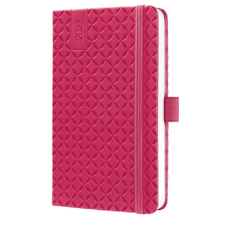Produktbild: SIGEL 7J104 Wochenkalender Jolie 2027, ca. A6, Fuchsia Pink, Hardcover