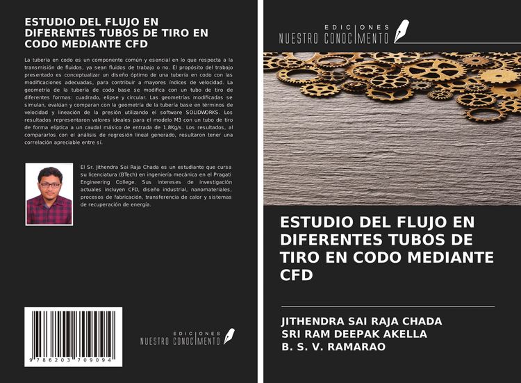Produktbild: Estudio Del Flujo En Diferentes Tubos De Tiro En Codo Mediante Cfd