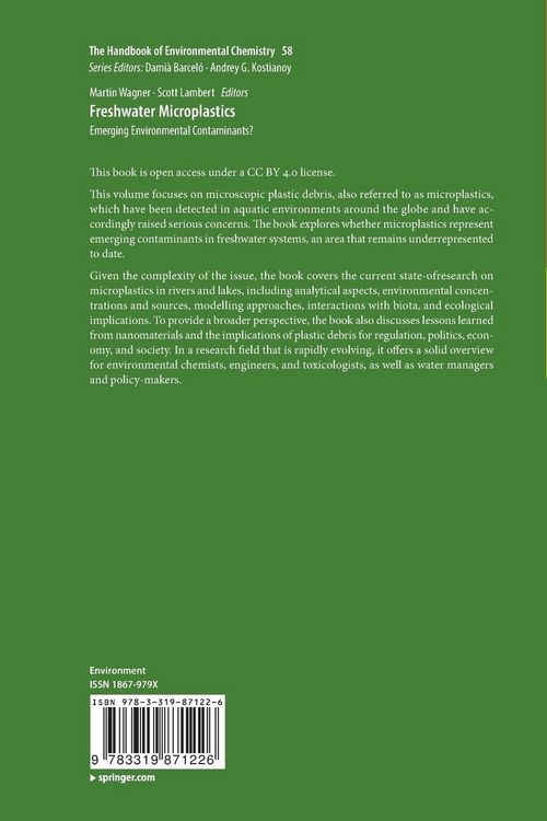Produktbild: Freshwater Microplastics