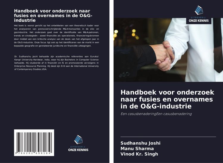 Produktbild: Handboek voor onderzoek naar fusies en overnames in de O&G-industrie