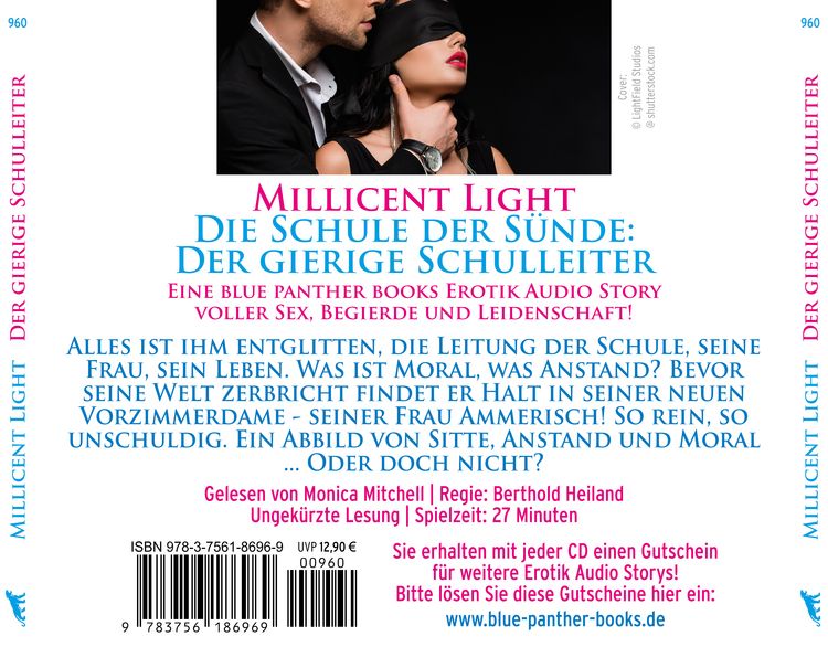 Produktbild: Die Schule der S&uuml;nde: Der gierige Schulleiter | Erotik Audio Story | Erotisches H&ouml;rbuch Audio-CD