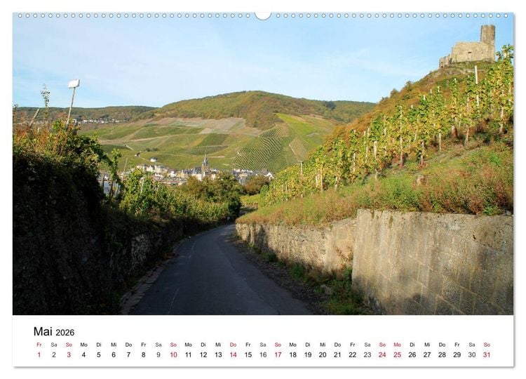Produktbild: Bernkastel-Kues an der Mosel (Wandkalender 2026 DIN A2 quer), CALVENDO Monatskalender