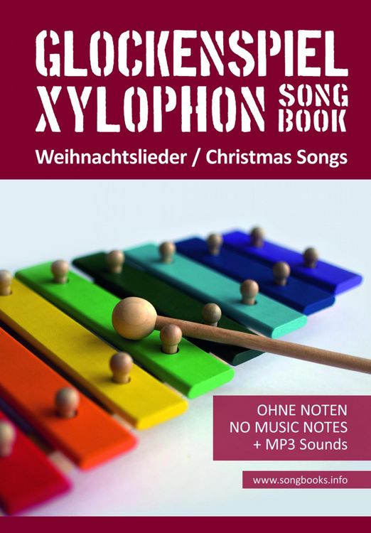Produktbild: Glockenspiel / Xylophon Songbook - 32 Weihnachtslieder - Christmas Songs