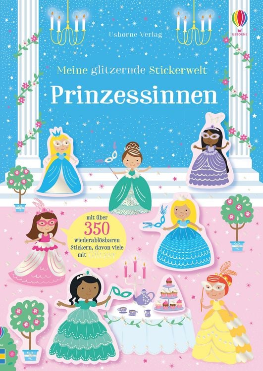 Produktbild: Meine glitzernde Stickerwelt: Prinzessinnen