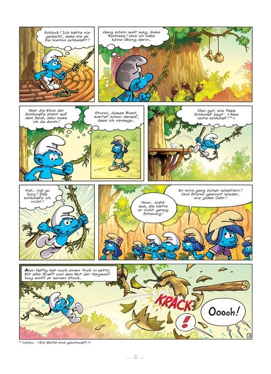 Produktbild: Die Schl&uuml;mpfe und das verlorene Dorf. Band 2