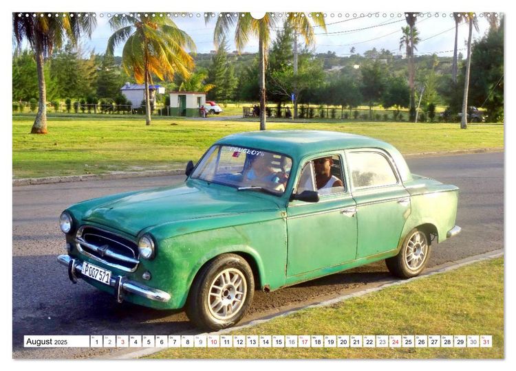 Produktbild: PEUGEOT 403 - Frankreichs Klassiker (hochwertiger Premium Wandkalender 2025 DIN A2 quer), Kunstdruck in Hochglanz