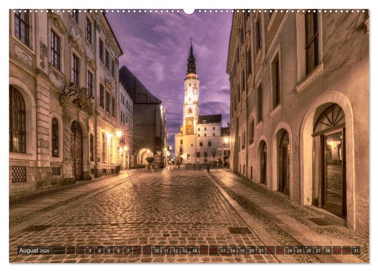 Produktbild: G&ouml;rlitz - Fimstadt mit Charme (Wandkalender 2026 DIN A2 quer), CALVENDO Monatskalender