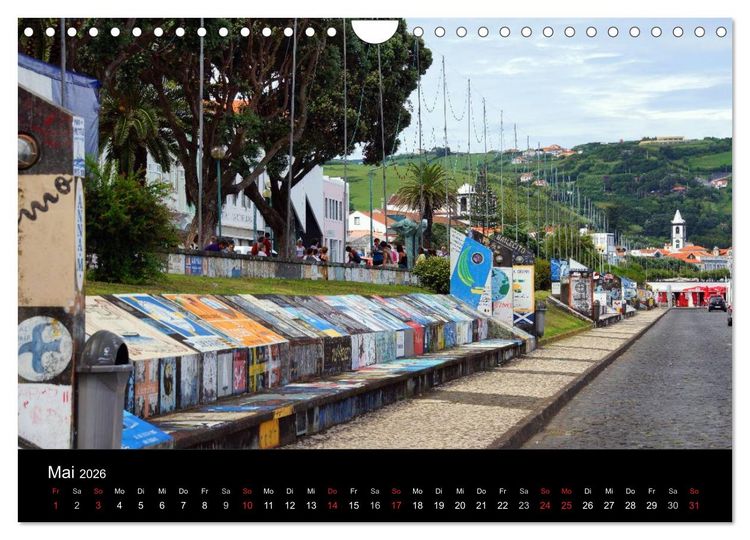 Produktbild: Azoren - Ein Naturerlebnis (Wandkalender 2026 DIN A4 quer), CALVENDO Monatskalender