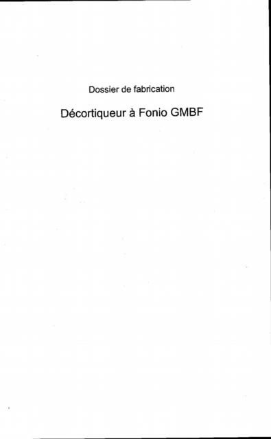 Produktbild: Decortiqueur a fonio gmgf