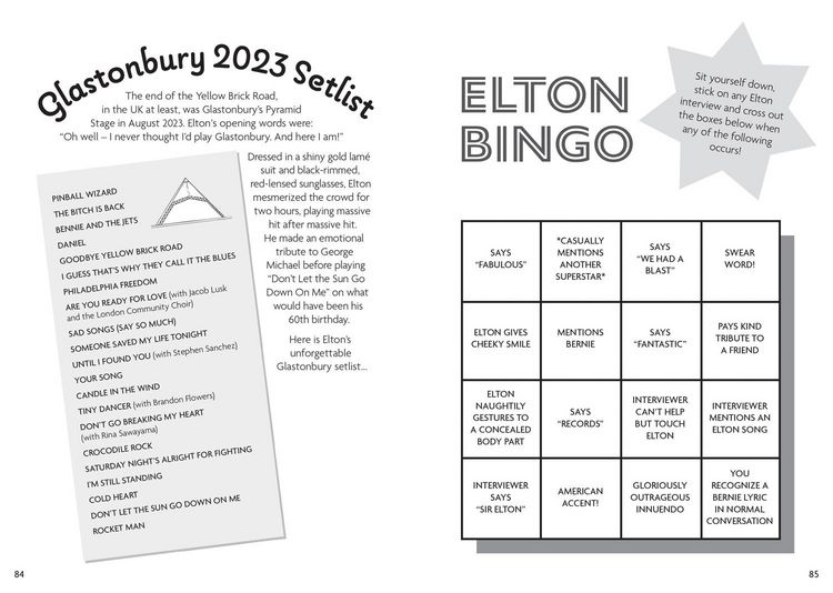 Produktbild: The Elton John Activity Book