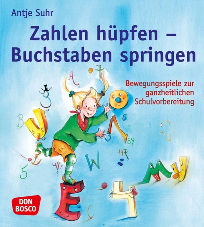 Produktbild: Zahlen hüpfen - Buchstaben springen
