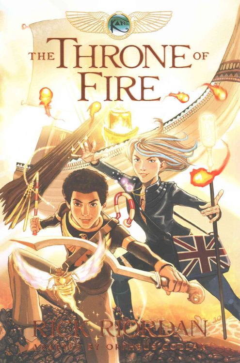 Produktbild: Kane Chronicles, The, Book Two: Throne of Fire: The Graphic Novel, The-The Kane Chronicles, Book Two