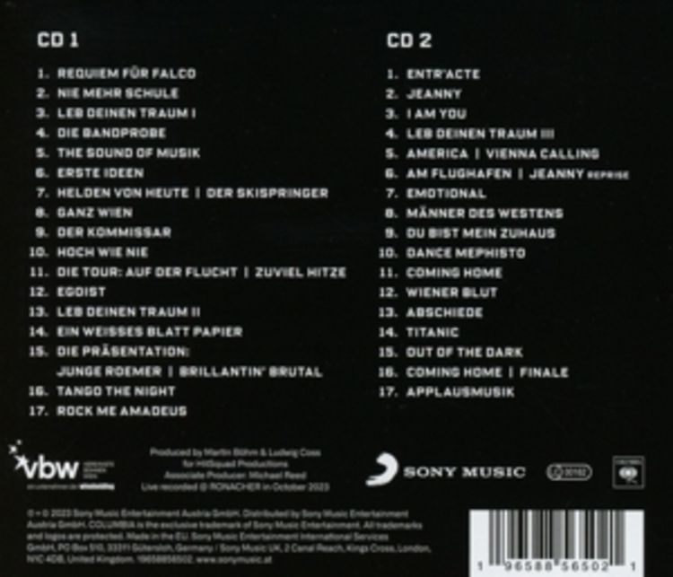 Produktbild: Rock Me Amadeus - Das Falco Musical