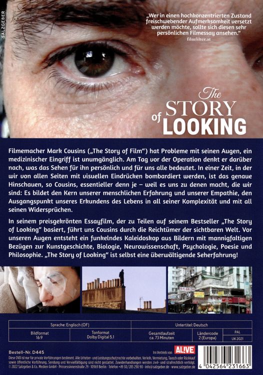 Produktbild: The Story of Looking (OmU)
