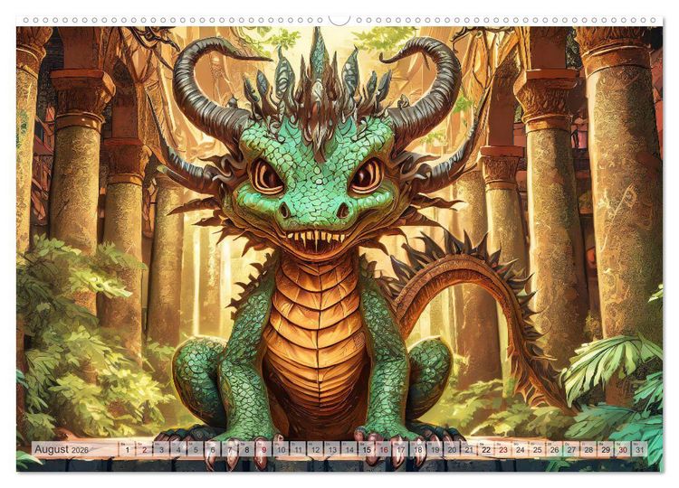 Produktbild: S&uuml;&szlig;es oder Saures - Ein Jahr voller Monsterspa&szlig; (hochwertiger Premium Wandkalender 2026 DIN A2 quer), Kunstdruck in Hochglanz