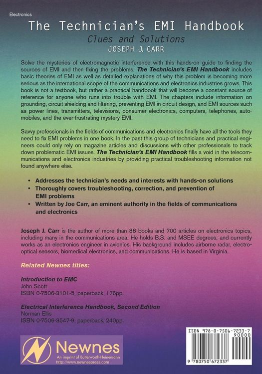 Produktbild: The Technician's EMI Handbook