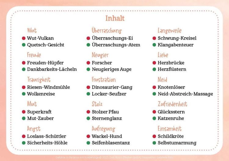 Produktbild: Gef&uuml;hle in Balance mit Kinderyoga