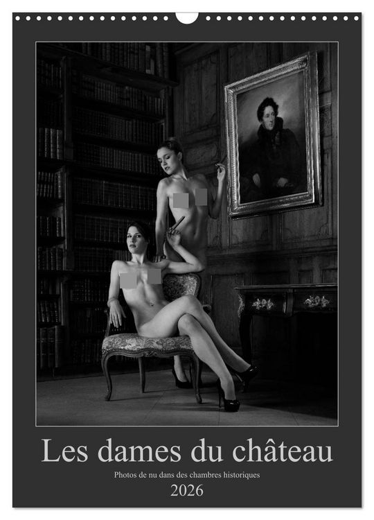 Produktbild: Les dames du ch&acirc;teau (Calendrier mural 2026 DIN A3 horizontal), CALVENDO calendrier mensuel