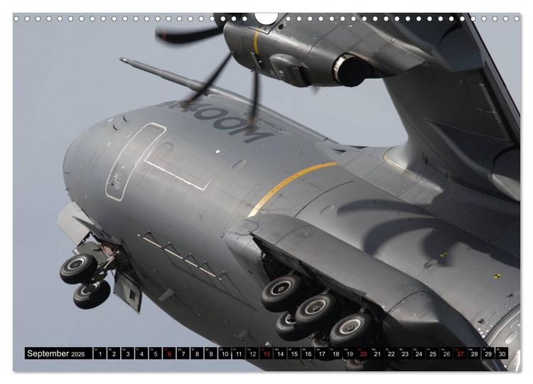 Produktbild: Augenblicke in der Luft: Airbus A400M (Wandkalender 2026 DIN A3 quer), CALVENDO Monatskalender