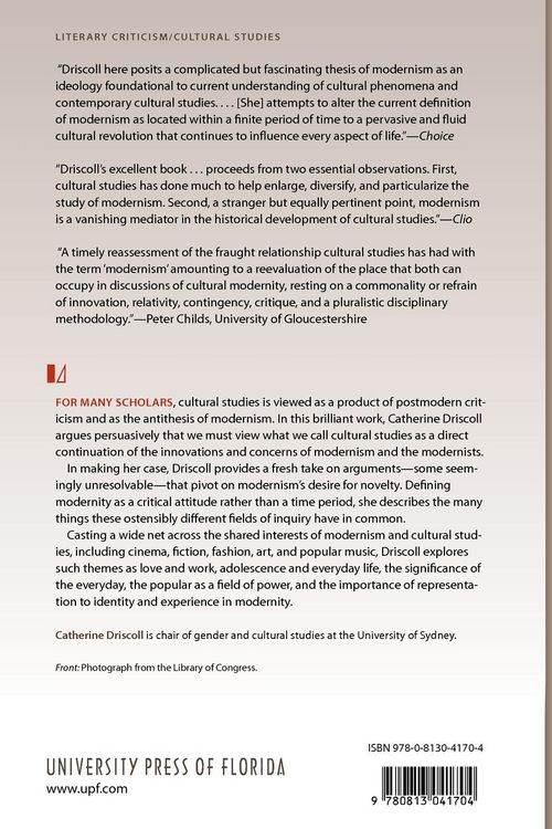 Produktbild: Modernist Cultural Studies