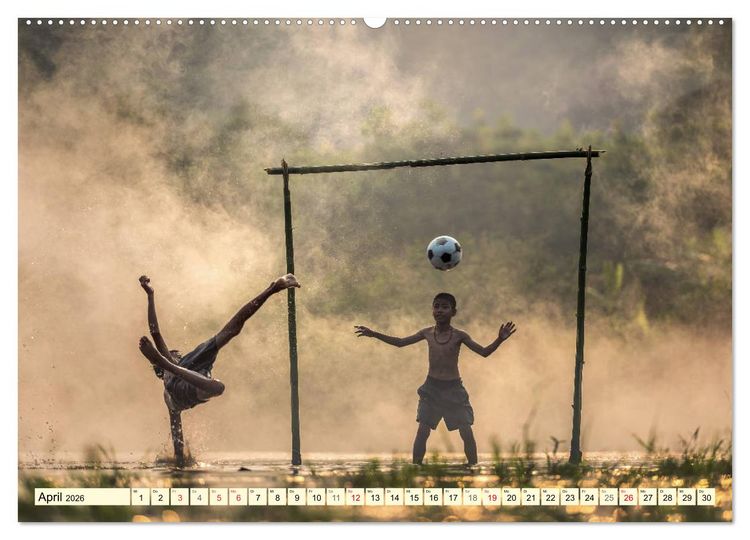 Produktbild: Magisches Asien. Menschen und Natur (hochwertiger Premium Wandkalender 2026 DIN A2 quer), Kunstdruck in Hochglanz