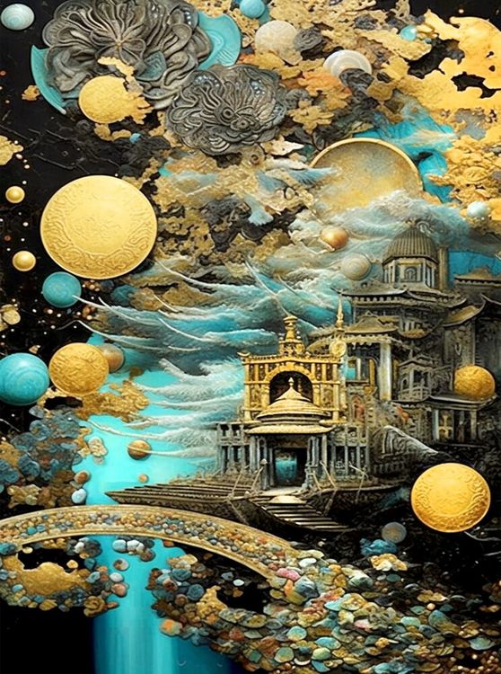 Produktbild: CALVENDO Puzzle Tempel | 2000 Teile Lege-Gr&ouml;&szlig;e 90x67cm Foto-Puzzle f&uuml;r gl&uuml;ckliche Stunden