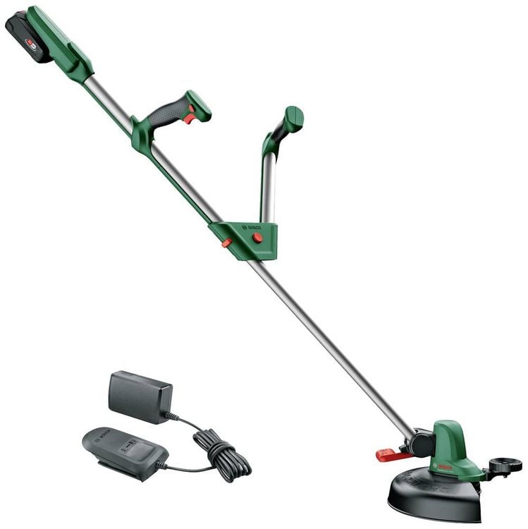 Produktbild: Bosch Home and Garden UniversalGrassCut 18V-260 Akku Rasentrimmer inkl. Akku, inkl. Ladeger&auml;t 18 V 2 Ah Schnittbreite (max.): 26 cm