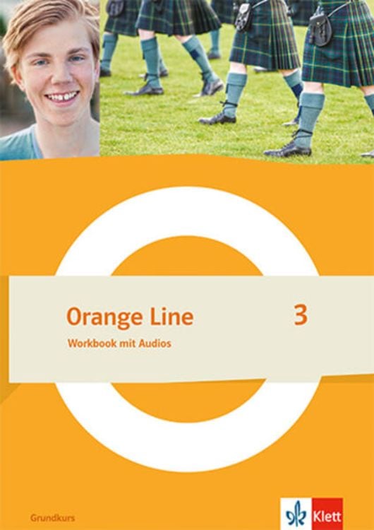Produktbild: Orange Line 3 Grundkurs. Workbook mit Audios Klasse 7