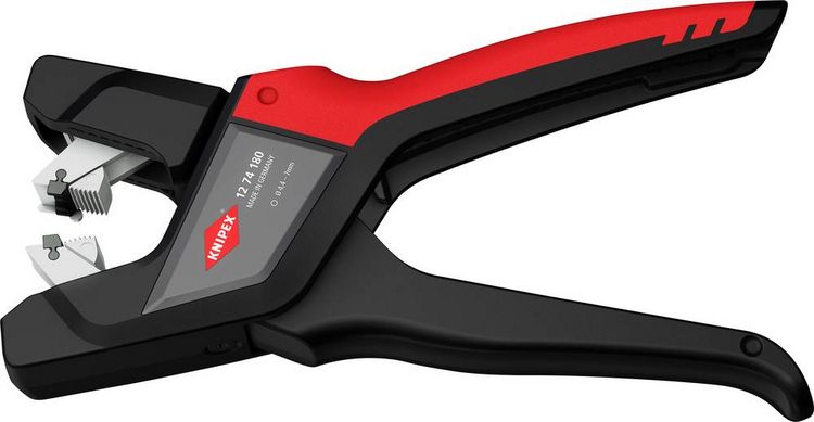 Produktbild: Knipex 12 74 180 Abmantelungszange 4.4 bis 7.5mm
