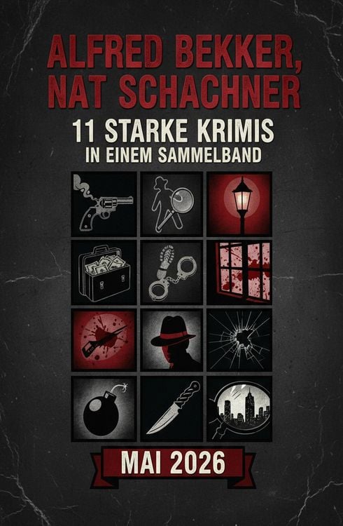 Produktbild: 11 Starke Krimis in einem Sammelband Mai 2026
