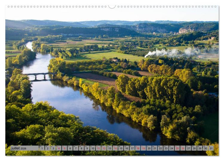 Produktbild: La beaut&eacute; de la Dordogne &ndash; Ancienne et mystique (Calendrier mural 2026 DIN A2 vertical) calendrier de bureau