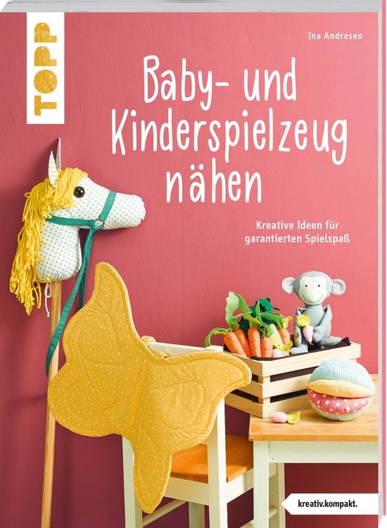 Produktbild: Baby- und Kinderspielzeug nähen (kreativ.kompakt.). Die schönsten Ideen für ca. 0-8 Jahre.