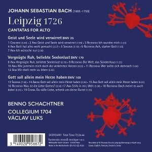 Produktbild: Johann Sebastian Bach: Cantatas for Alto