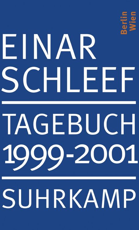 Produktbild: Tagebuch 1999&ndash;2001