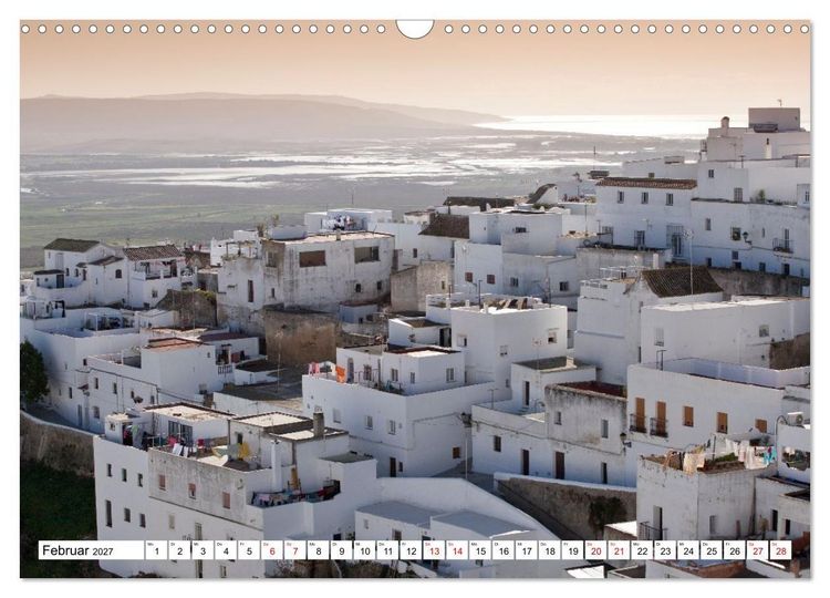 Produktbild: Momente einer Reise - Andalusien (Wandkalender 2027 DIN A3 quer), CALVENDO Monatskalender