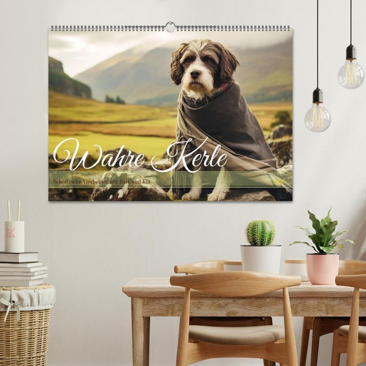 Produktbild: Wahre Kerle (Wandkalender 2026 DIN A2 quer), CALVENDO Monatskalender