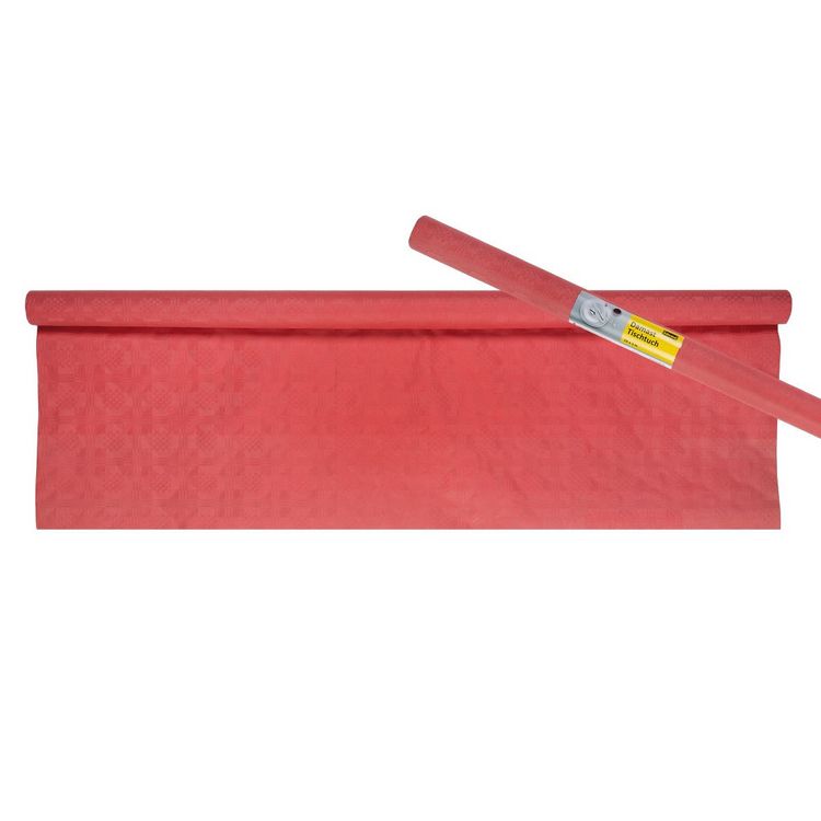 Produktbild: Idena Tischtuchpapier Uni rot 100cmx10m