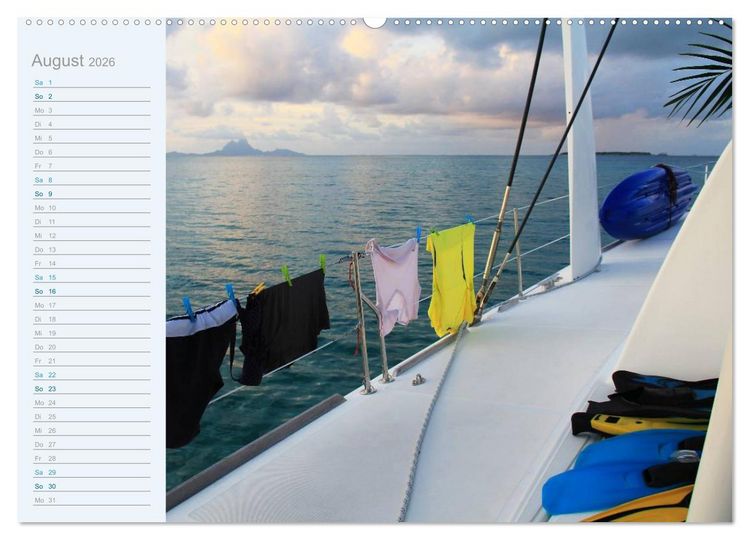 Produktbild: Katamaran-Tour (Wandkalender 2026 DIN A2 quer), CALVENDO Monatskalender