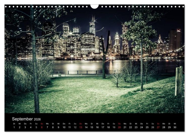 Produktbild: New York (Wandkalender 2026 DIN A3 quer), CALVENDO Monatskalender