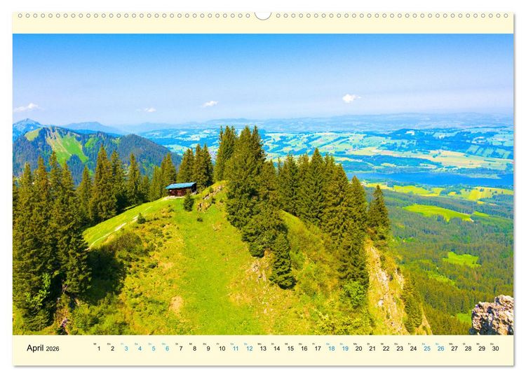 Produktbild: Beschauliches Bayern (hochwertiger Premium Wandkalender 2026 DIN A2 quer), Kunstdruck in Hochglanz