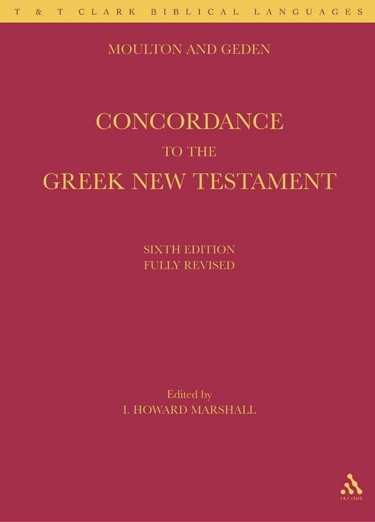 Produktbild: A Concordance to the Greek New Testament