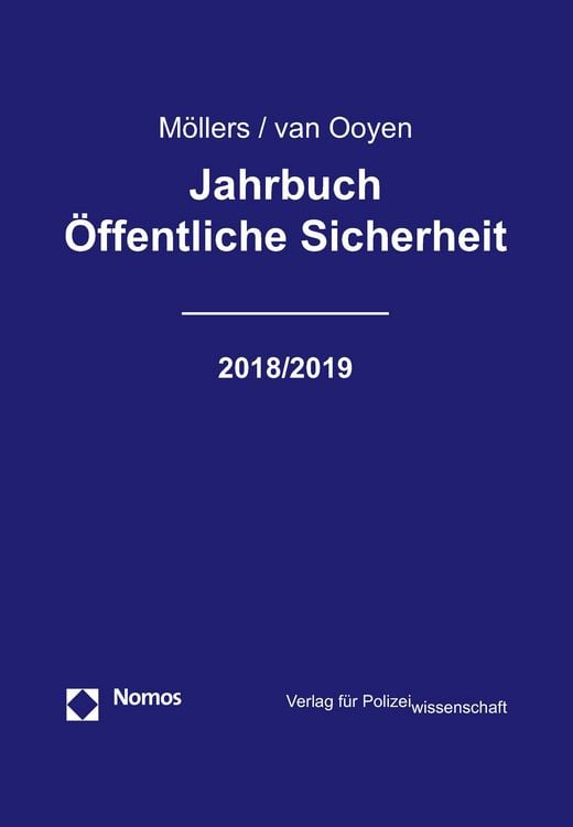 Produktbild: Jahrbuch &Ouml;ffentliche Sicherheit 2018/2019
