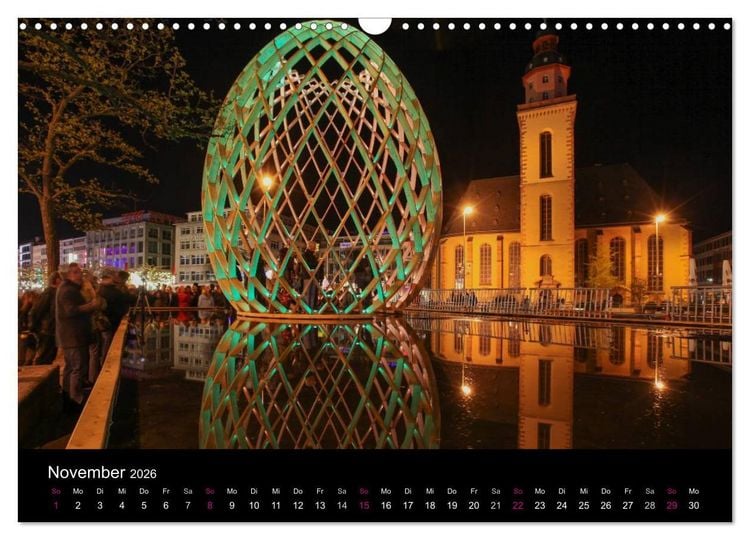 Produktbild: Luminale Frankfurt (Wandkalender 2026 DIN A3 quer), CALVENDO Monatskalender