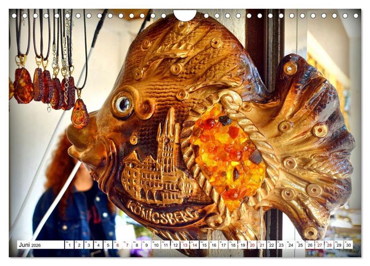 Produktbild: K&Ouml;NIGSBERG HEUTE - Bilder aus Kaliningrad (Wandkalender 2026 DIN A4 quer), CALVENDO Monatskalender