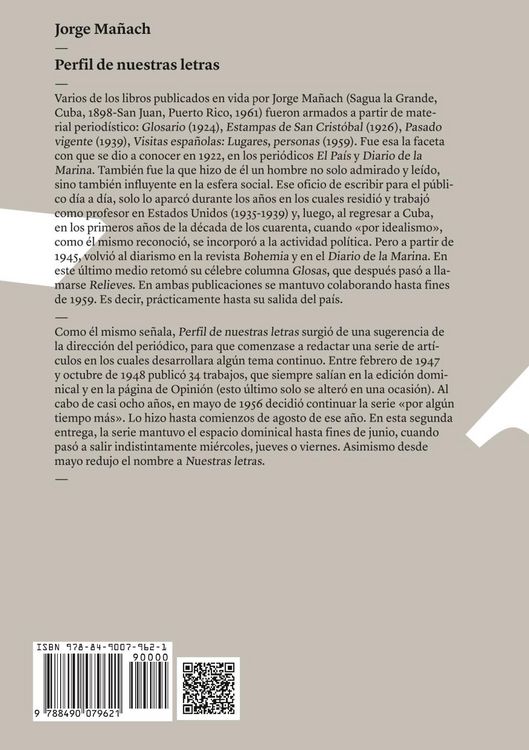 Produktbild: Perfil de nuestras letras