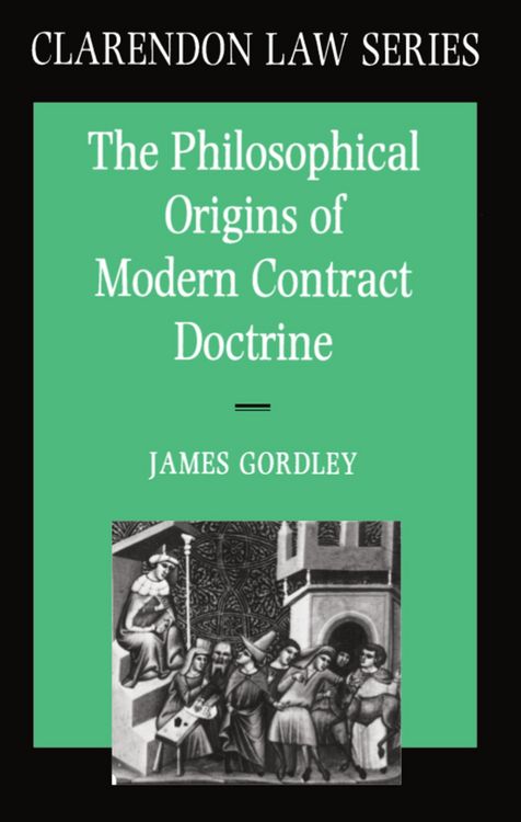 Produktbild: The Philosophical Origins of Modern Contract Doctrine