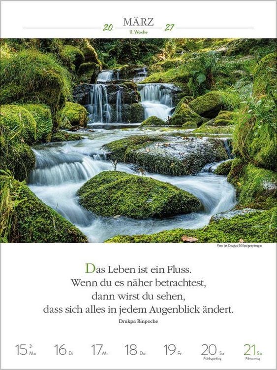 Produktbild: Buddhistische Weisheiten 2027